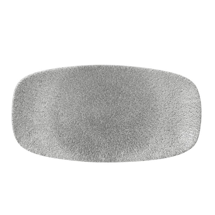 Блюдо прямоугольное CHEFS без борта Studio Prints Raku 298х153мм Jasper Grey Churchill RKGJXO111
