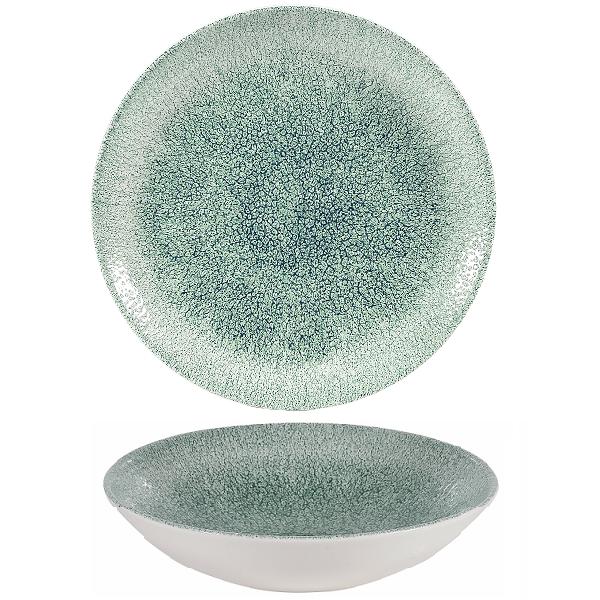 Салатник без борта Studio Prints Raku 0,42л d182мм Jade Green Churchill RKJGEVB71