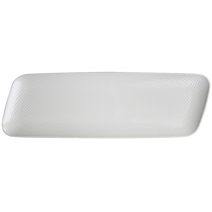 Блюдо прямоугольное Rosenthal 14'' 360х110мм, белый Corone LG092