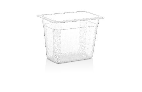 Гастроемкость 1/4 h=200 мм. 4,5 л. п/п прозрачная /1/24/ Gastroplast GNPP-14200