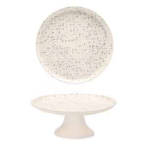 Подставка д/торта FLAT Shape d260 мм, фарфор, CHUVISCO, Oxford, 137928, AO09-1C02