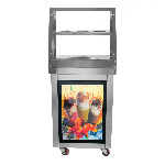 Фризер для ролл мороженого Foodatlas KCB-1Y (контейнеры, световой короб)