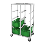 Тележка для транспортировки ящиков ТЯ-8 940х650х1600 4 уровня