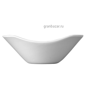 Салатник «Тэйст вайт»; фарфор; 245мл; H=6,L=17,B=13см; белый Steelite 1107 0574