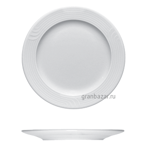 Тарелка мелкая «Карат»; фарфор; D=27,H=2.5см; белый Bauscher 25 0027