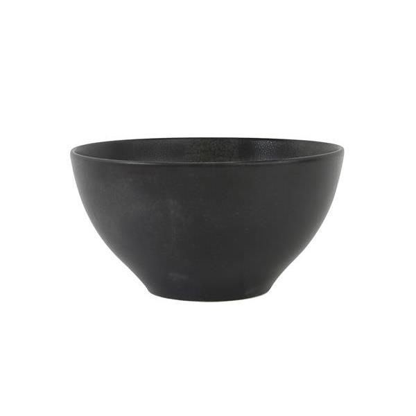 Миска суповая BLACK 160 мм фарфор Porland 368216 черный