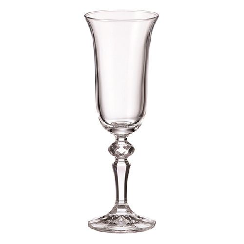 Бокал-флюте «Фалько» стекло 150мл D=72 H=207 мм прозр. Crystal Bohemia 91L/1S116/0/00000/150-669