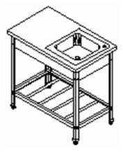 Ванна моечная ТММ МС-1/1000/600 (мойка 400х500х140)