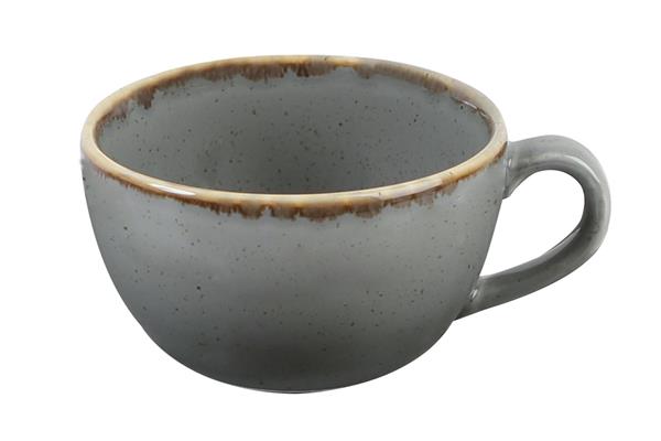 Чашка DARK GREY фарфор, 340 мл, d 110 мм, h 66 мм, серый Seasons Porland 322134 темно-серый