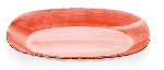 Тарелка овальная Avanos Red 290х170 мм., плоская, фарфор, цвет красный, Gural Porcelain NBNEO29KY50KMZ