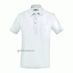 Рубашка поло мужская,размер L; хлопок,эластан; белый Greiff 6627.1405.090/L