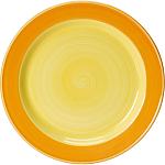 Тарелка мелкая «Фридом Йеллоу»; фарфор; D=23см; белый,желт. Steelite 16 070 211