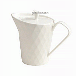 Чайник «Калейдос»; фарфор; 1л; белый Tognana KS03310
