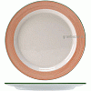 Тарелка мелкая «Рио Пинк»; фарфор; D=20.3см; белый,розов. Steelite 1532 0212