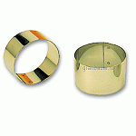 Кольцо кондитерское; сталь нерж.; D=65,H=40мм; металлич. MATFER 375072