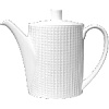 Чайник с крышкой «Виллоу»; фарфор; 0,6л; белый Steelite 9117C1206