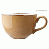 Чашка чайная «Террамеса мастед»; фарфор; 340мл; D=10,H=7,L=13см; св.корич. Steelite 1121 0152