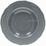 Тарелка глубокая «В.Виена Шарм»; фарфор; D=23см; серый Tognana VW001230772