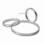 Кольцо кондитерское (6шт); сталь; D=100,H=20мм; металлич. MATFER 371758