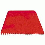 Шпатель кондит. (10шт); пластик; H=3.5,L=22,B=13.5см; красный Paderno 47621-08