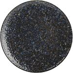 Тарелка "Миднайт Даск"; фарфор; D=210 мм; черный, синий AertsNV 604520