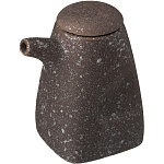 Соусник-бутылка «Кунстверк» фарфор, L=61, B=88 мм черный, матовый Kunstwerk A25469W795