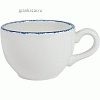 Чашка чайная «Блю дэппл»; фарфор; 225мл; D=9,H=6,L=12см; белый,синий Steelite 1710 0189