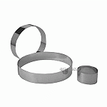 Кольцо кондитерское; сталь нерж.; D=160,H=45,B=170мм; металлич. MATFER 371406