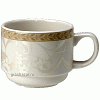 Чашка чайная «Антуанетт»; фарфор; 170мл; D=70,H=65,L=100мм; белый,олив. Steelite 9019 C332