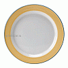 Тарелка мелкая «Рио Еллоу»; фарфор; D=20см; белый,желт. Steelite 1530 0212