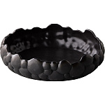 Тарелка «Ро Дизайн Бай Кевала» с бортом керамика D=200, H=55 мм черный Studio Raw RD18825