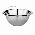 Салатник-полусфера; сталь; 15.6л; D=43,H=19см; металлич. Paderno 11957-40