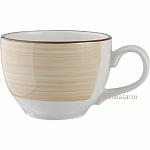 Чашка кофейная «Чино»; фарфор; 175мл; D=8.4,H=6,L=11см; белый,бежев. Steelite 1106 0184