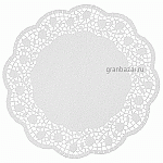 Настол.подкладка круж.; бумага; D=30,L=30,B=30см; белый Pap Star 18270 250шт.