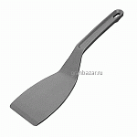 Лопатка кухонная «Экзогласс»; пластик; L=30/13,B=9см; серый MATFER 112430