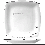 Тарелка мелкая «Штутгарт (декор)»; фарфор; D=15см; белый,зелен. Bauscher 0015 413750