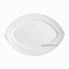 Блюдо овальное «Сатиник»; фарфор; H=15,L=270,B=190мм; белый Chef&Sommelier S0463