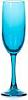Бокал-флюте "Энжой"; стекло голубое; 155мл; D=47/55, H=193мм; прозр. Pasabahce 44819/b/blue