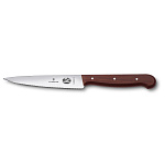 Нож для нарезки Rosewood, волнистое лезвие, 120 мм, ручка розовое дерево Victorinox 5.2030.12