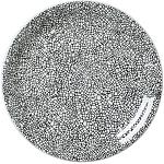 Тарелка мелкая «Инк Блэк»; фарфор; D=20см; белый,черный Steelite 17 600 567