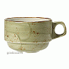 Чашка кофейная «Крафт»; фарфор; 100мл; D=6.5,H=5,L=8.5см; зелен. Steelite 1131 0234