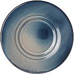 Блюдце "Пати"; фарфор; D=155, H=20 мм; серый, синий Борисовская Керамика ФРФ88801493