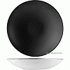 Салатник «Даск»; фарфор; 480мл; D=20,H=4.8см; черный,белый Steelite 9021 C096