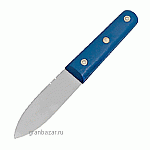 Нож д/гребешка; сталь нерж.,пластик; L=23/20,B=3.2см; металлич.,синий MATFER 121050