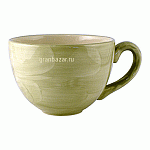 Чашка кофейная «Феннель»; фарфор; 85мл; D=6.5,H=5,L=8.5см; зелен.,бежев. Steelite 1541 A190