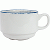 Чашка чайная «Блю дэппл»; фарфор; 170мл; белый,синий Steelite 1710 0230
