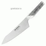 Нож поварской Деба «Глобал»; сталь нерж.; L=18см; металлич. MATFER 120206