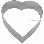 Форма конд. «Сердце»; сталь нерж.; D=26,H=7см Stadter 490017