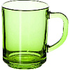 Кружка "Энжой"; стекло; 250мл; D=75, H=90мм; прозр. Pasabahce 55029/b/green