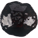 Салатник «Космос» стекло 450 мл D=230 мм черный Pordamsa XGLAS-623